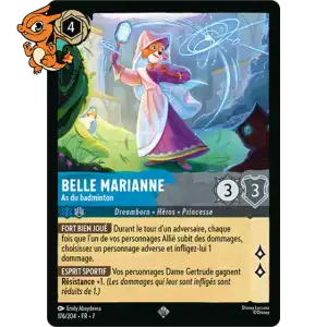 Belle Marianne - As du badminton - L'Île d'Archazia - 176/204