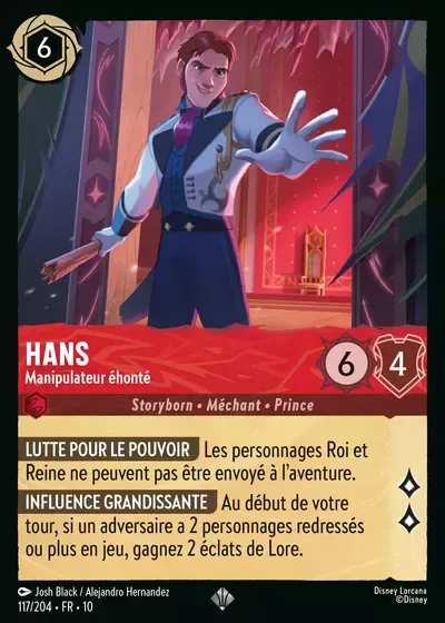 Hans - Manipulateur éhonté - Lueurs dans les Profondeurs - 117/204