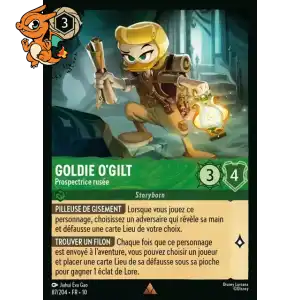 Goldie O'Gilt - Prospectrice rusée - Lueurs dans les Profondeurs - 087/204