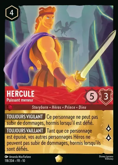 Hercule - Puissant meneur - Lueurs dans les Profondeurs - 118/204
