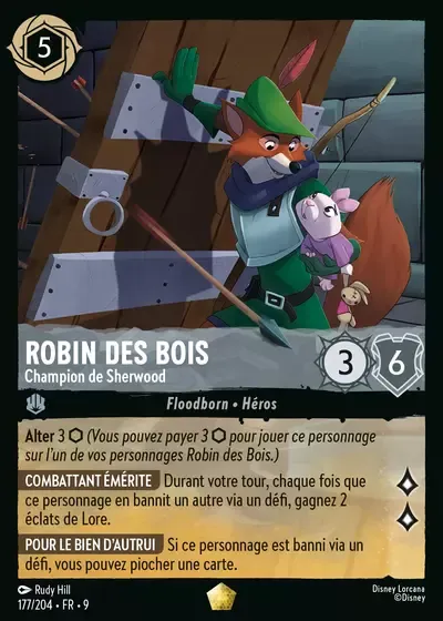 Robin des Bois - Champion de Sherwood - Fabuleux - 177/204