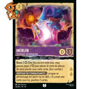 Merlin - Terminant ses recherches - Lueurs dans les Profondeurs - 058/204
