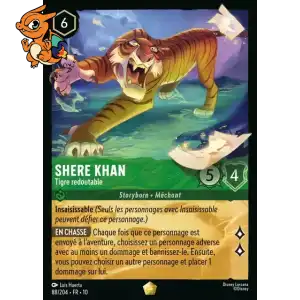 Shere Khan - Tigre redoutable - Lueurs dans les Profondeurs - 088/204
