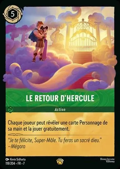 Le retour d'Hercule - L'Île d'Archazia - 118/204