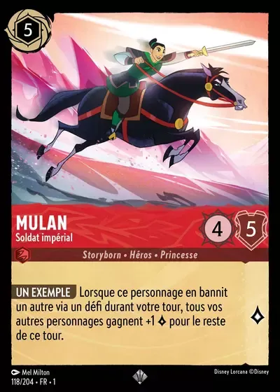 Mulan - Soldat Impérial - Premier Chapitre - 118/204