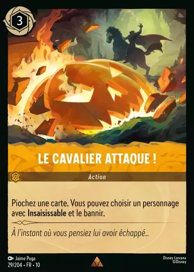 Le Cavalier attaque ! - Lueurs dans les Profondeurs - 029/204
