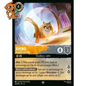 Rhino - Hamster survolté - Le Règne de Jafar - 030/204