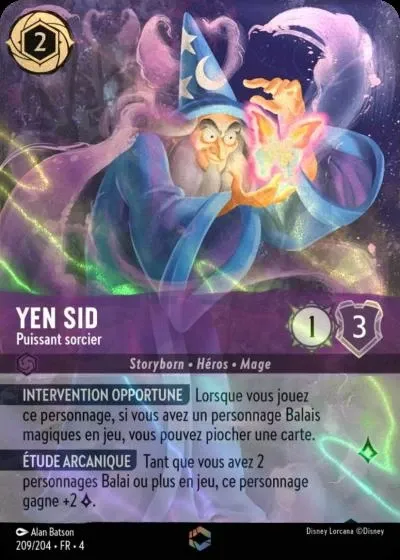 Yen Sid - Puissant sorcier - Le Retour d'Ursula - 209/204