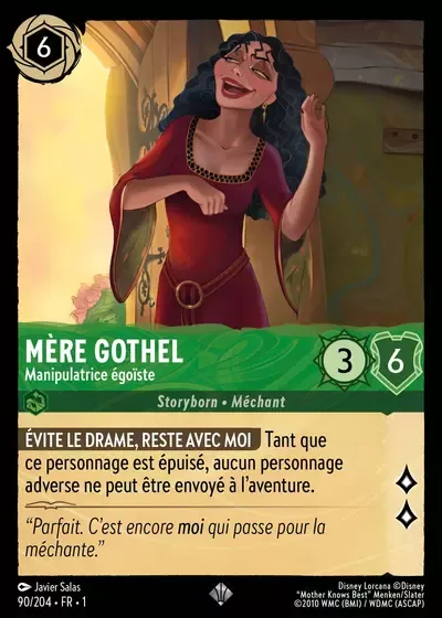 Mère Gothel - Manipulatrice ègoïste - Premier Chapitre - 090/204