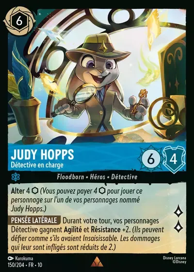 Judy Hopps - Détective en charge - Lueurs dans les Profondeurs - 150/204