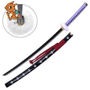 Katana de Trafalgar Law - One Piece - Lame en Bambou