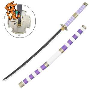 Katana de Monkey D. Luffy (Nidai Kitetsu) - One Piece - Lame en Bambou