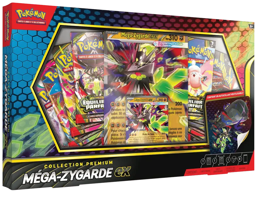 Pokémon : Coffret Premium Mega Zygarde Ex