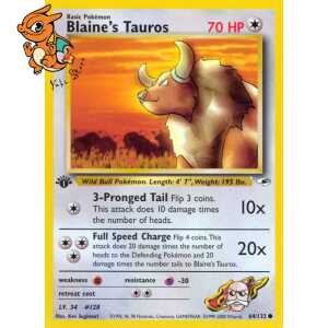 Tauros d'Auguste - Gym Heroes - 064/132