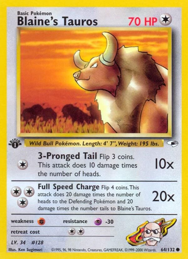 Tauros d'Auguste - Gym Heroes - 064/132