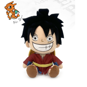 ONE PIECE - Luffy Wano - Peluche Sitting 22cm