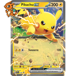 Pikachu ex - Promos Écarlate a Violet - 106
