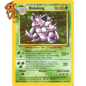 Nidoking - Set de Base - 011/102