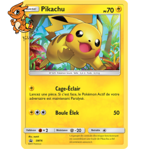 Pikachu - Promos Soleil & Lune - 076