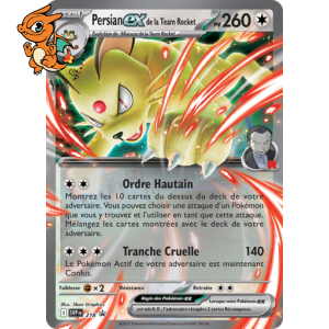Persian ex de la Team Rocket - Promos Écarlate a Violet - 218