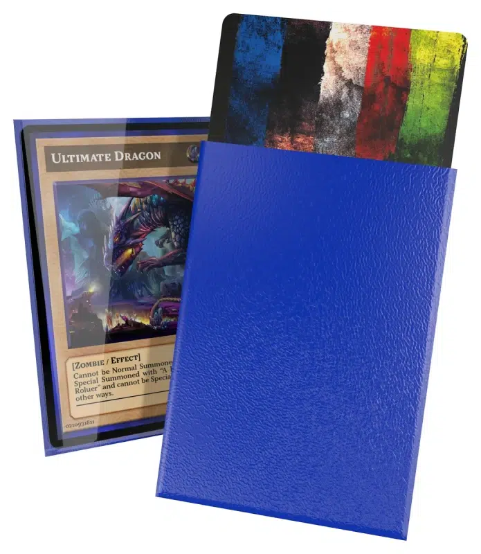 Ultimate Guard 60 Pochettes Cortex Sleeves Format Japonais Bleu Mat – Image 2