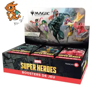 Magic: The Gathering - Boîte de Boosters de jeu Marvel Super Heroes
