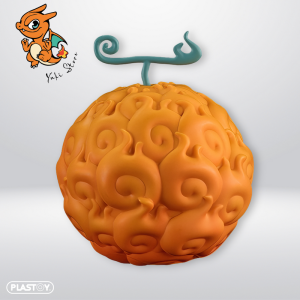 ONE PIECE - Pyro-Fruit - Tirelire PVC 16cm