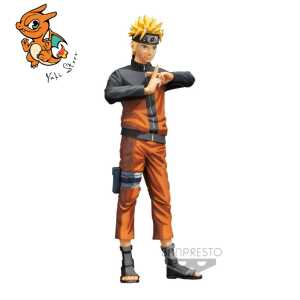 NARUTO SHIPPUDEN - Uzumaki Naruto - Figurine Grandista Nero