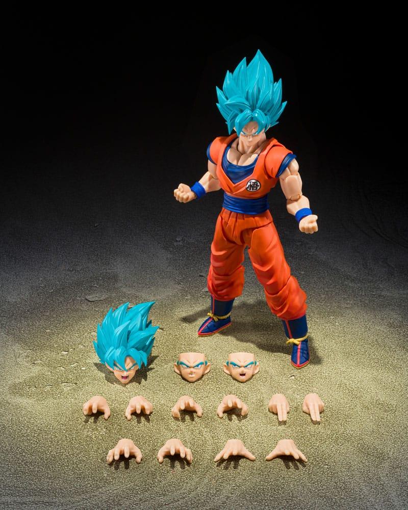 DRAGON BALL SUPER - SSGS Son Goku - Fig. S.H. Figuarts 15cm – Image 5
