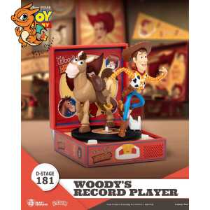 TOY STORY - Woody's Record Player - Diorama D-Stage 13.7cm