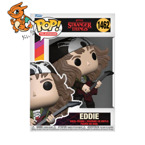 STRANGER THINGS S4 - POP TV N° 1462 - Chasseur Eddie avec Guitare