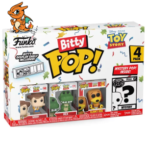 TOY STORY - Bitty Pop 4 Pack 2.5cm - Woody