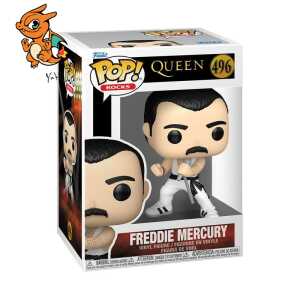QUEEN - POP Rocks N° 496 - Freddy Mercury (White Singlet)