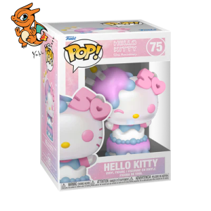 HELLO KITTY 50EME Anniv. - POP Sanrio N° 75 - Hello Kitty dans Gateau