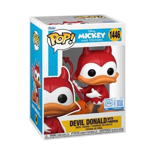 DISNEY - POP N° 1446 - Devil Donald Chase (Black Light) – Image 2
