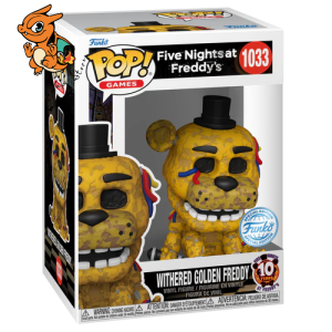 FIVE NIGHTS AT FREDDY'S - POP Gaming N° 1033 - Withered Golden Freedy
