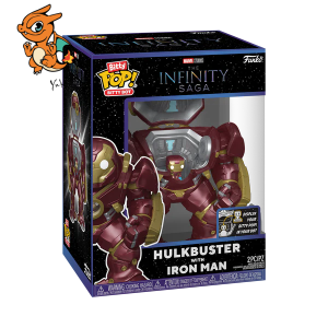 MARVEL - Bitty Bots - POP Hulkbuster avec Iron Man