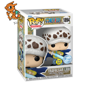 ONE PIECE - POP Animation N° 1894 - Law avec Blue Anesthesia (GitD)