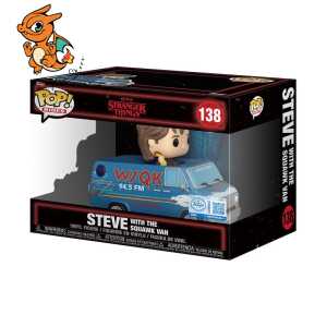 STRANGER THINGS S5 - POP Ride DLX N° 138 - Steve with Squawk van