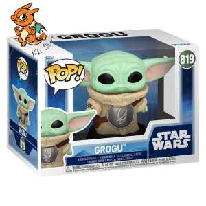 MANDALORIAN & GROGU - POP Star Wars N° 819 - Grogu
