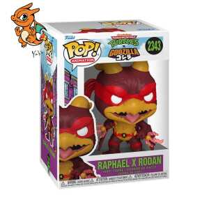GODZILLA X TURTLES - POP Animation N° 2343 - Raphael X Rodan