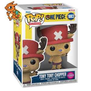 ONE PIECE NETFLIX - POP TV N° 1883 - Chopper (Flocked)