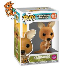 AUSTRALIAN ANIMALS - POP N° 112 - Kangaroo (Flocked)