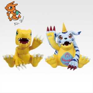 DIGIMON - Agumon & Gabumon - Figurine Clash Of Light And Darkness 7cm