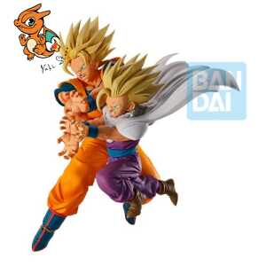 DRAGON BALL Z - Son Goku & Son Gohan - Figurine Spectacle Battle 18cm