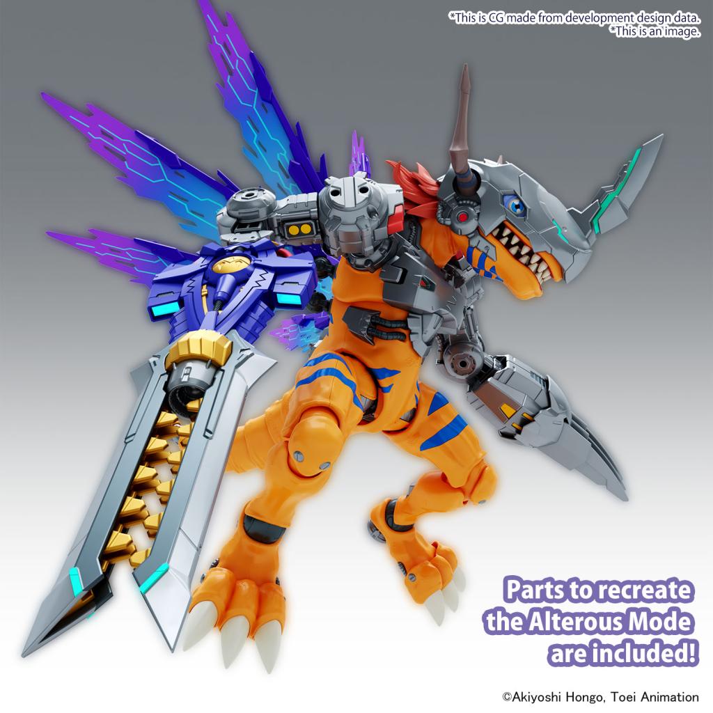 DIGIMON - Figure-Rise Standard Amplified Metalgreymon - Model Kit – Image 3