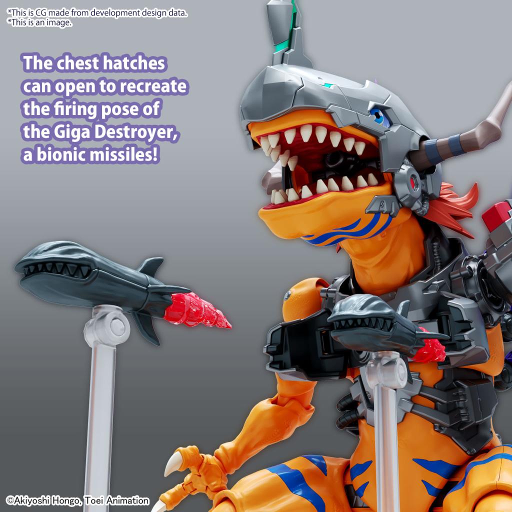 DIGIMON - Figure-Rise Standard Amplified Metalgreymon - Model Kit – Image 4