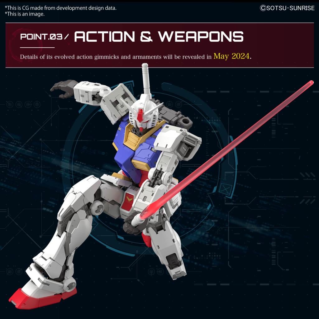 GUNDAM - RG 1/144 RX-78-2 Gundam Ver. 2.0 - Model Kit – Image 5