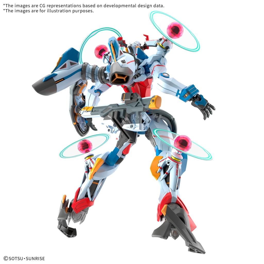 GUNDAM - HG 1/144 GQuuuuuuX (Endymion Unit Awakened) - Model Kit – Image 2