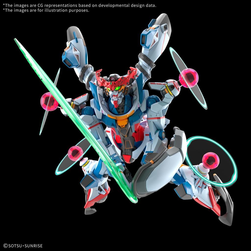 GUNDAM - HG 1/144 GQuuuuuuX (Endymion Unit Awakened) - Model Kit – Image 4